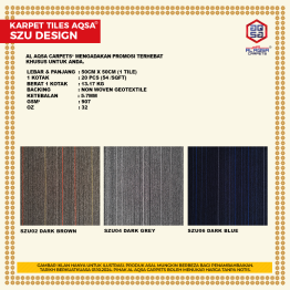 KARPET TILES AQSA SZU DESIGN (DEALER)