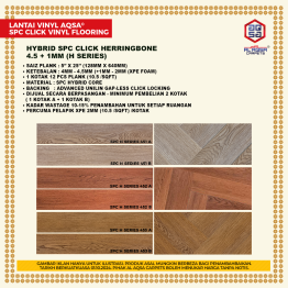 SPC FLOORING AQSA H SERIES (DEALER)