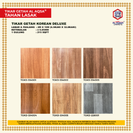 TIKAR GETAH AQSA KOREAN DELUXE (DEALER)