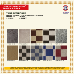 TIKAR GETAH AQSA TG119 (DEALER)