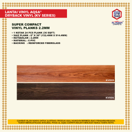 VINYL FLOORING AQSA KV SERIES (DEALER)